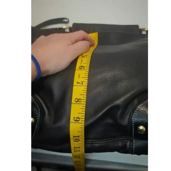 Vintage Black Coach Carly hobo bag - Picture 11 of 13